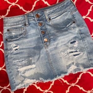 American Eagle Hi-Rose mini skirt size 6 regular